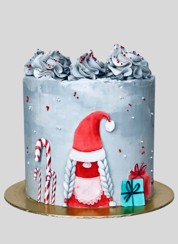 Magnetic Gnome Cake