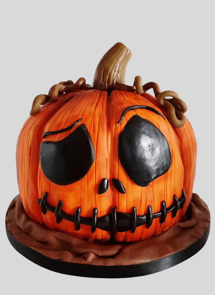 Angelic Halloween Cake