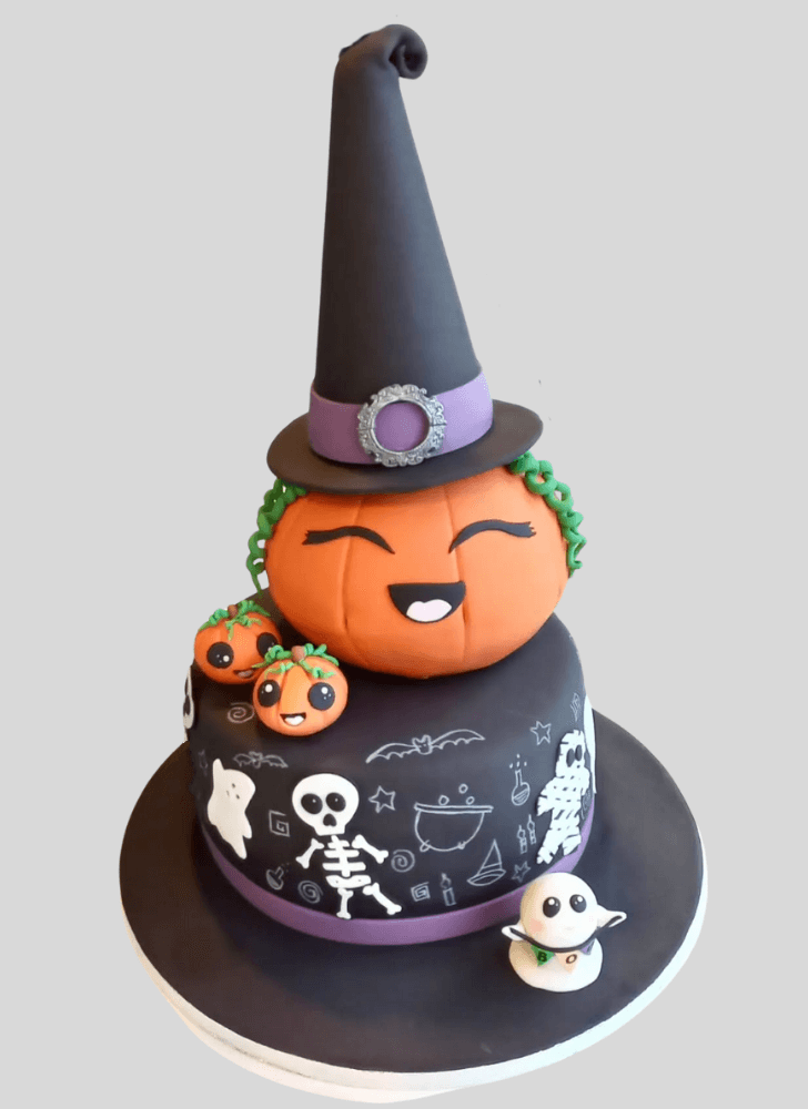 Handsome Halloween Cake