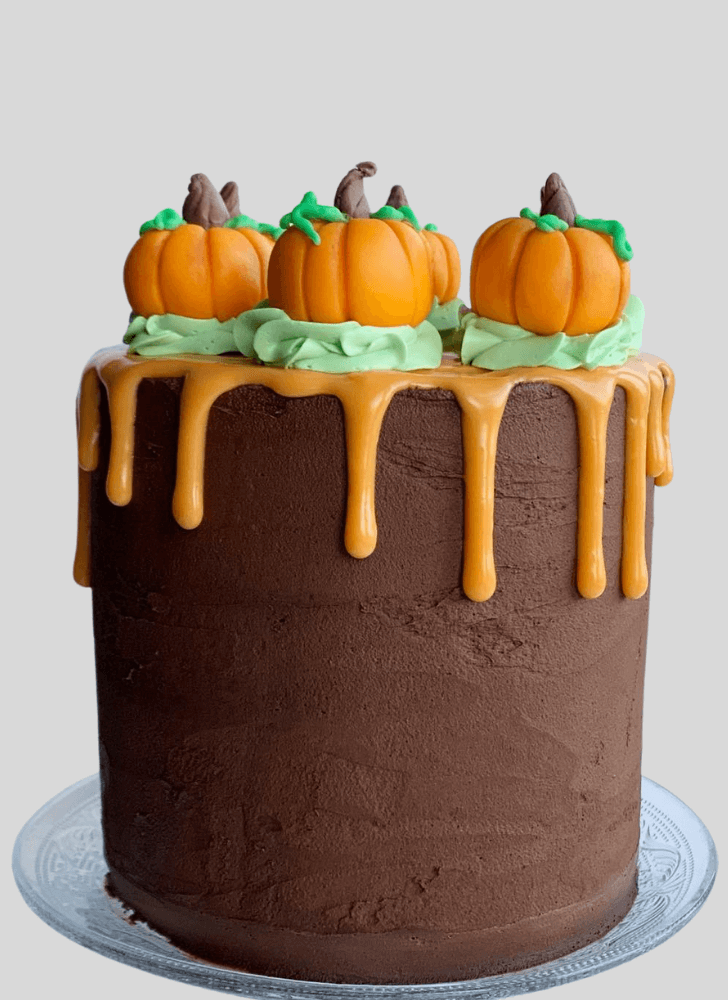 Wonderful Halloween Cake Design