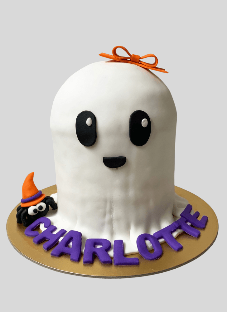 Captivating Halloween Ghost Cake