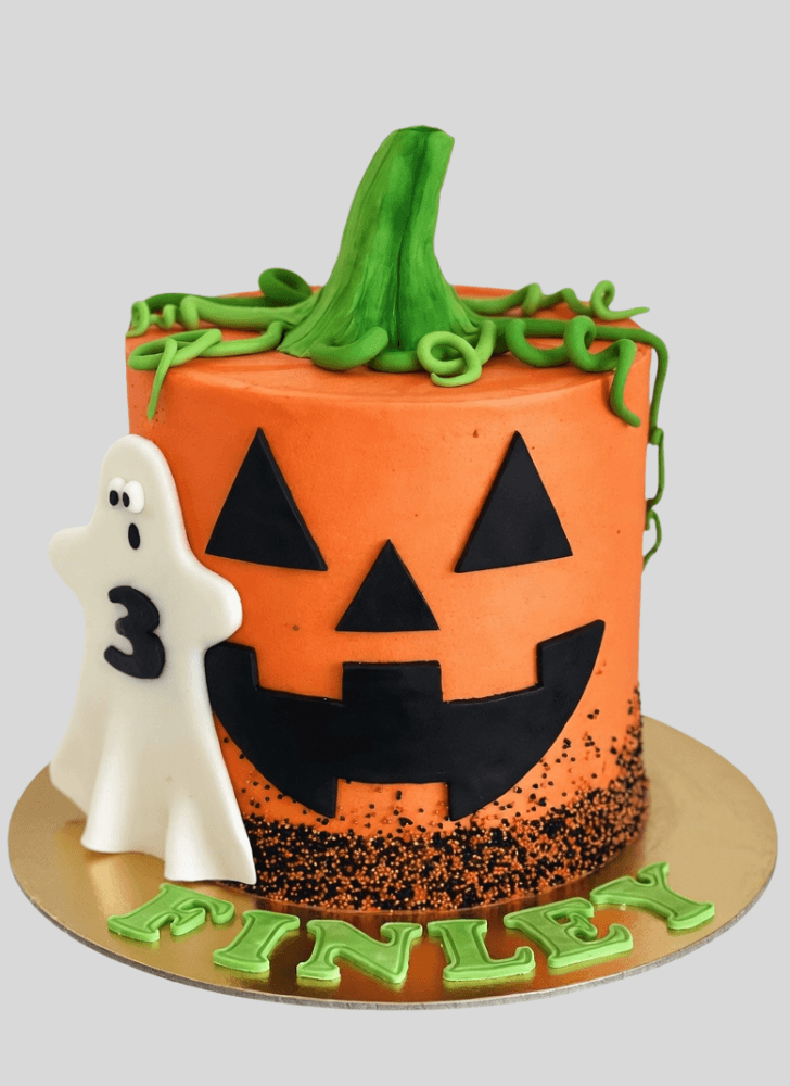 Excellent Halloween Ghost Cake