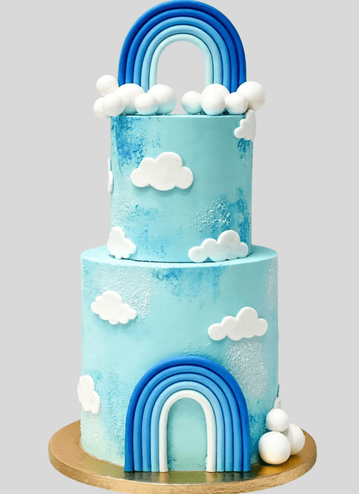 Comely Rainbow Cake