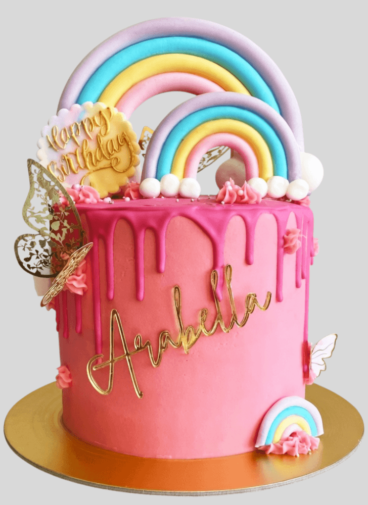 Cute Rainbow Cake