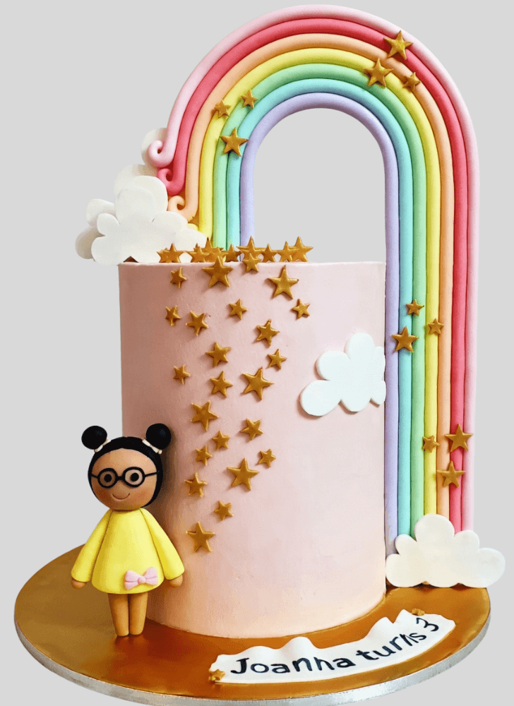 Fetching Rainbow Cake