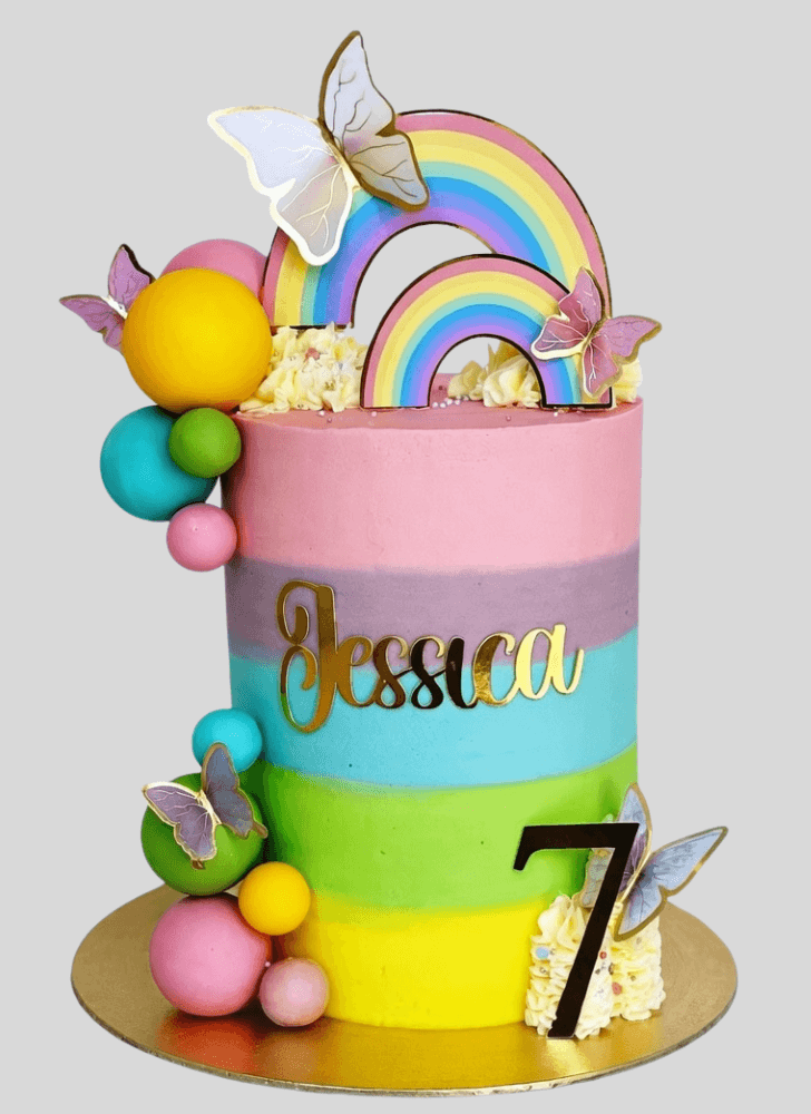 Fine Rainbow Cake