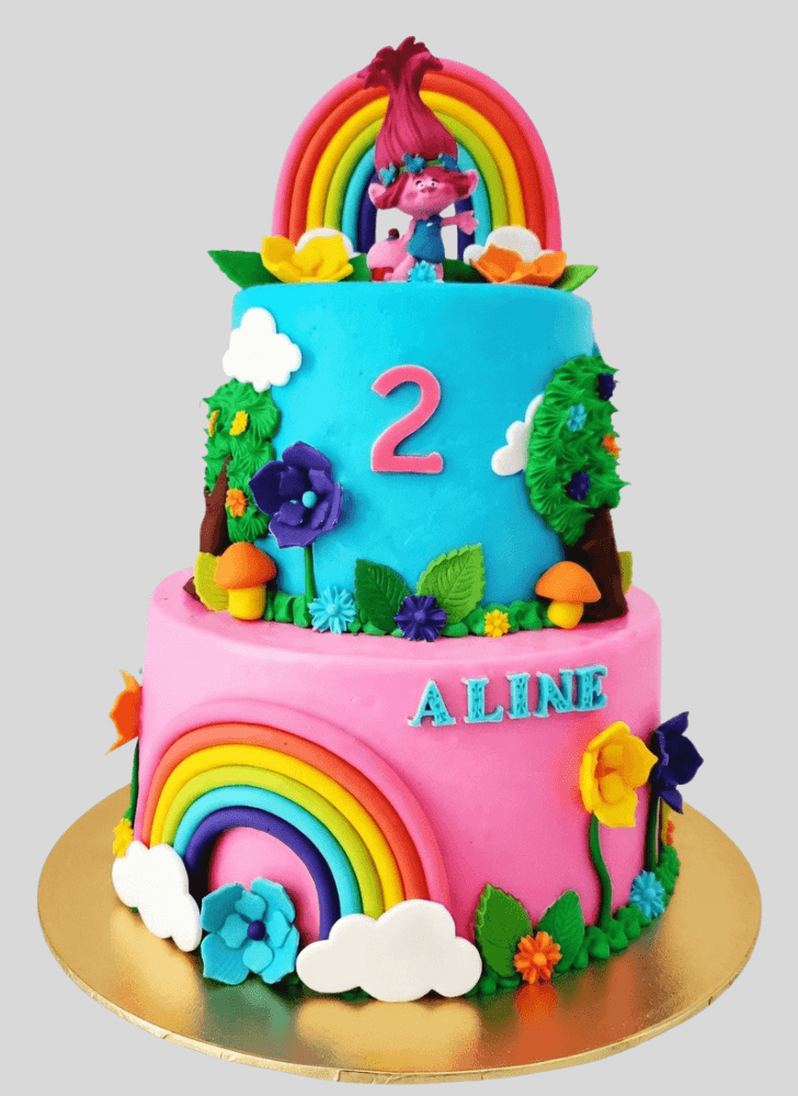Handsome Rainbow Cake