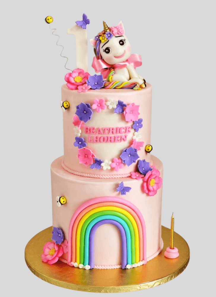 Marvelous Rainbow Cake