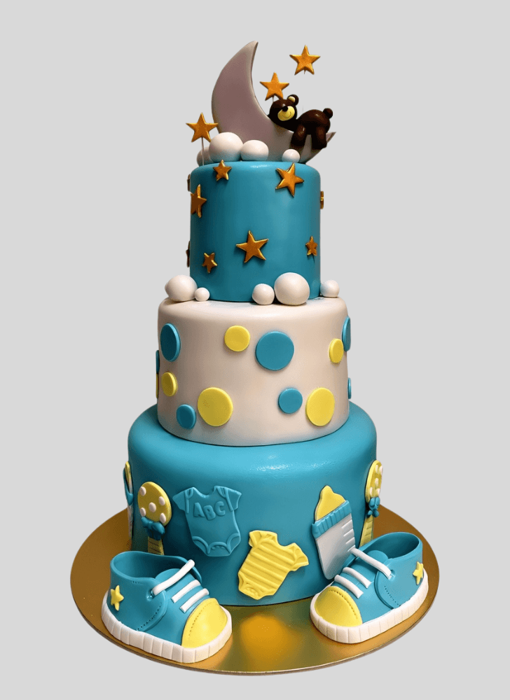Bewitching Sleepy Bear Cake