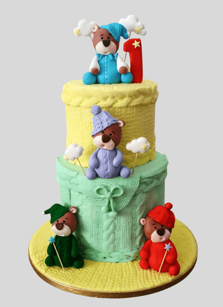 Fair Sleepy Bear Cake
