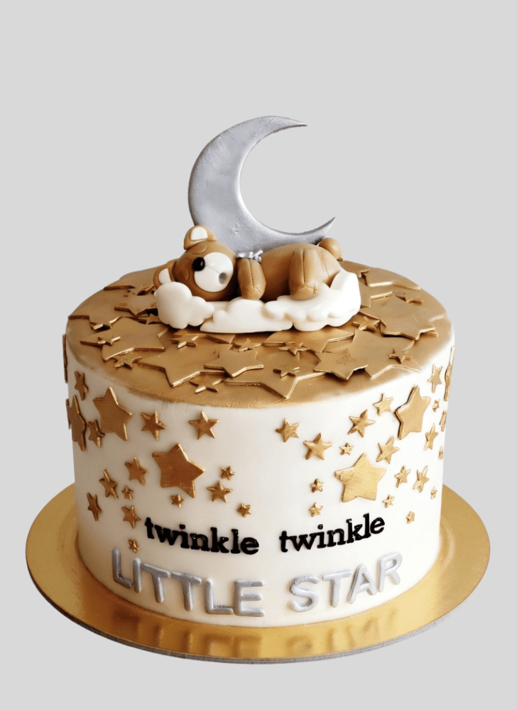 Fascinating Sleepy Bear Cake
