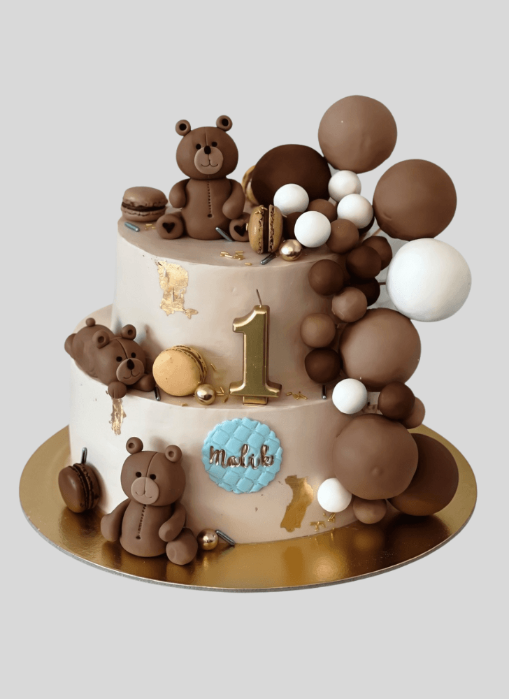 Fetching Sleepy Bear Cake