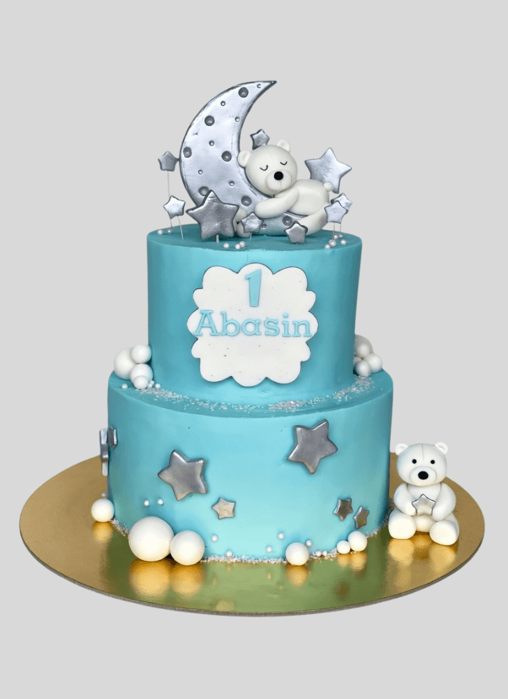 Fine Sleepy Bear Cake
