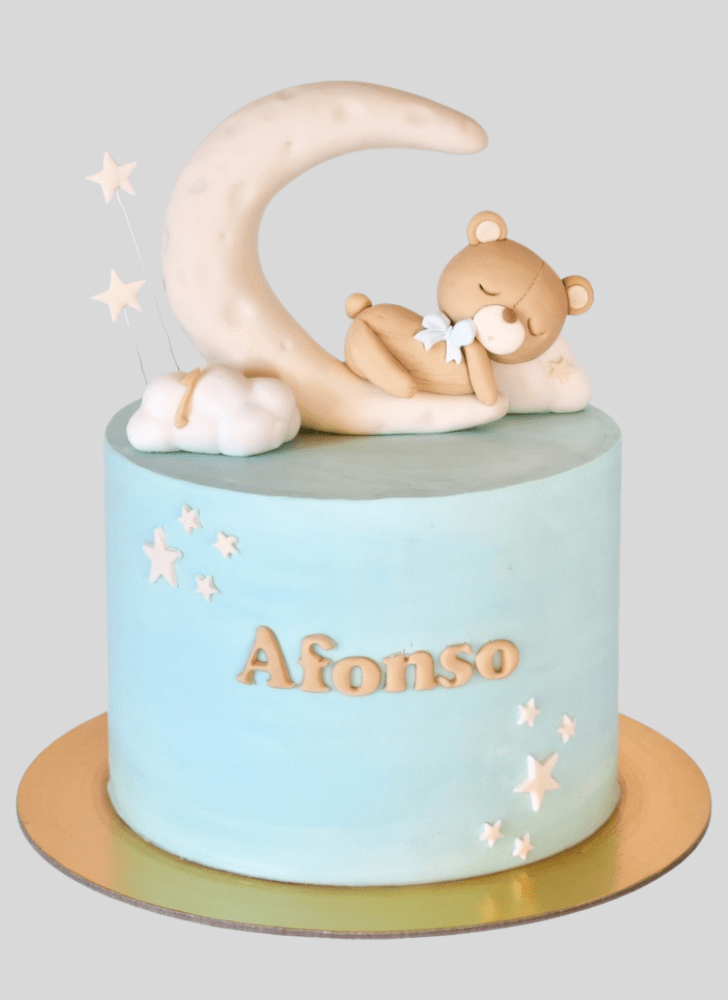 Magnetic Sleepy Bear Cake