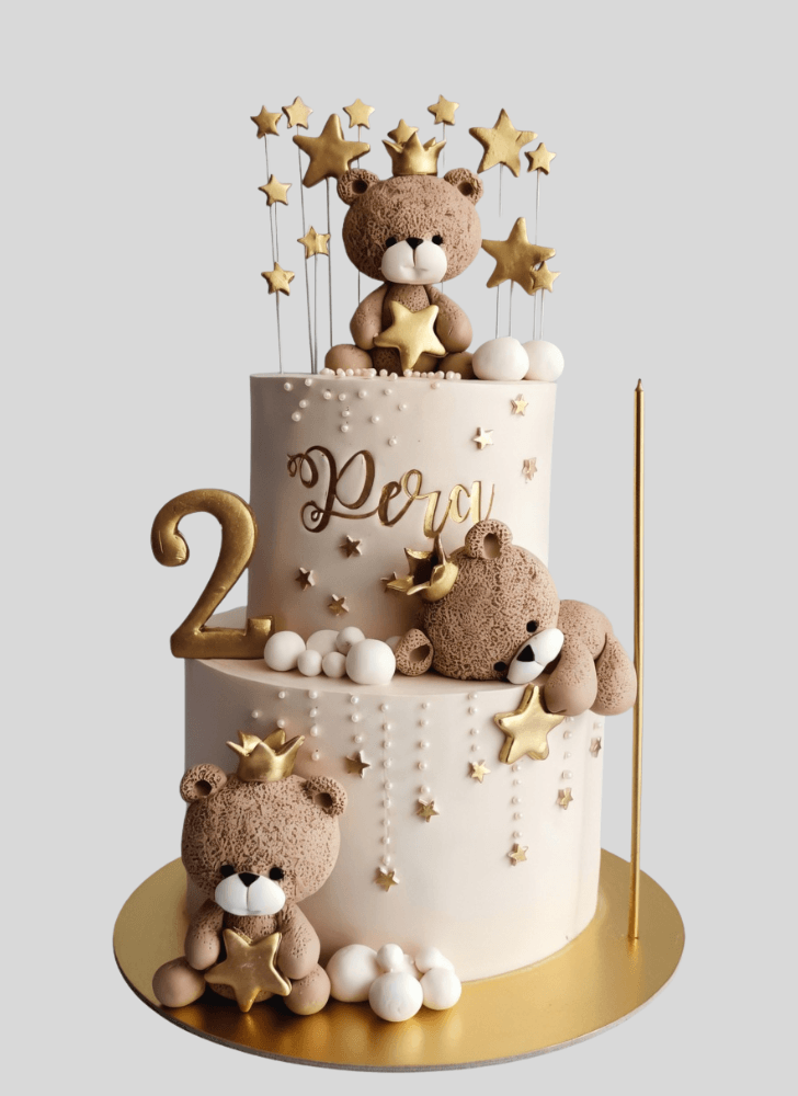 Marvelous Sleepy Bear Cake