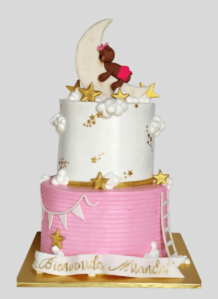 Nice Sleepy Bear Cake
