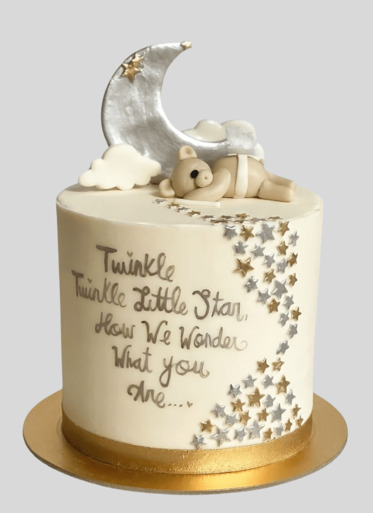 Refined Sleepy Bear Cake