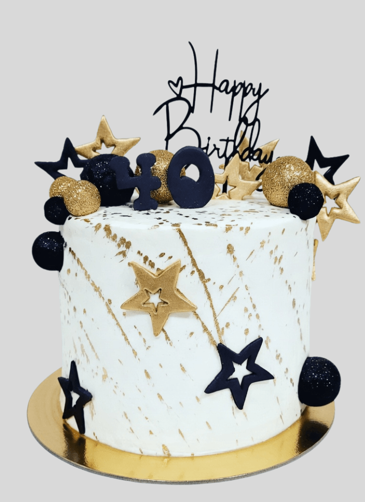 Beauteous Stars Cake