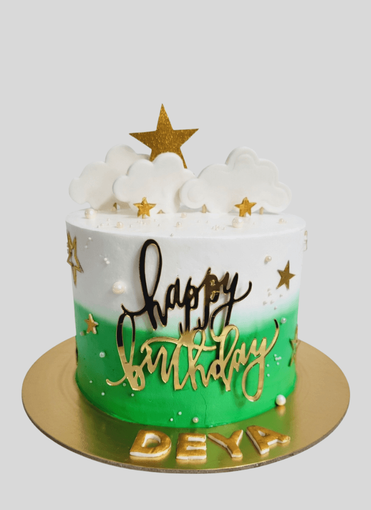 Captivating Stars Cake