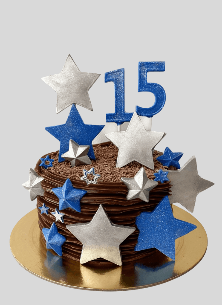 Comely Stars Cake