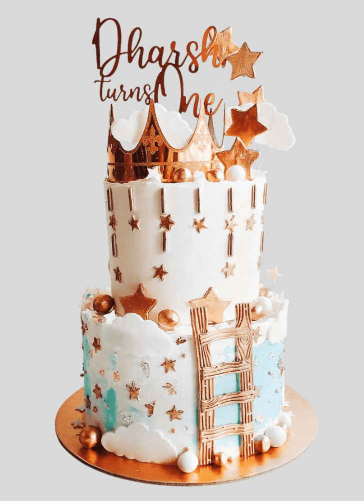 Magnetic Stars Cake