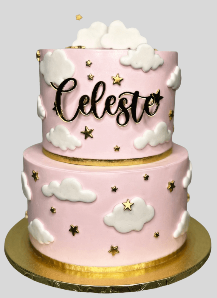 Mesmeric Stars Cake