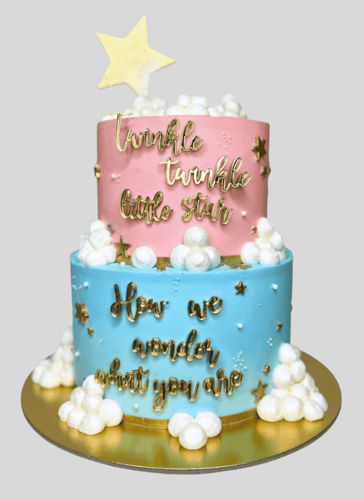 Pleasing Stars Cake