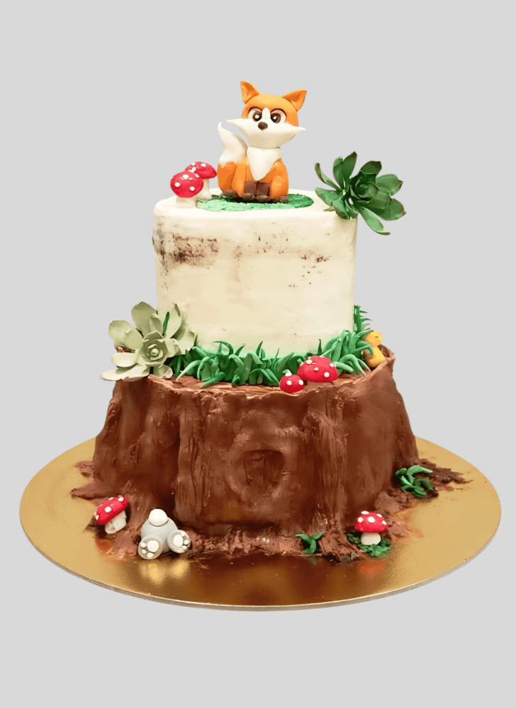 Adorable Woodland Cake