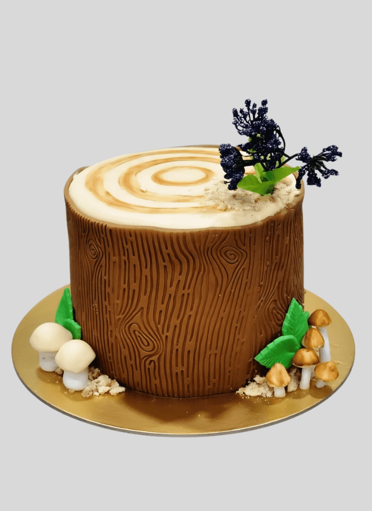 Alluring Woodland Cake