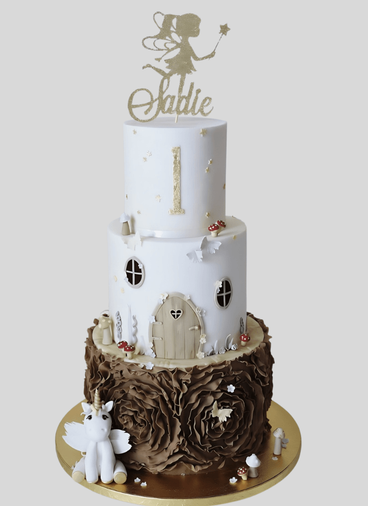 Angelic Woodland Cake