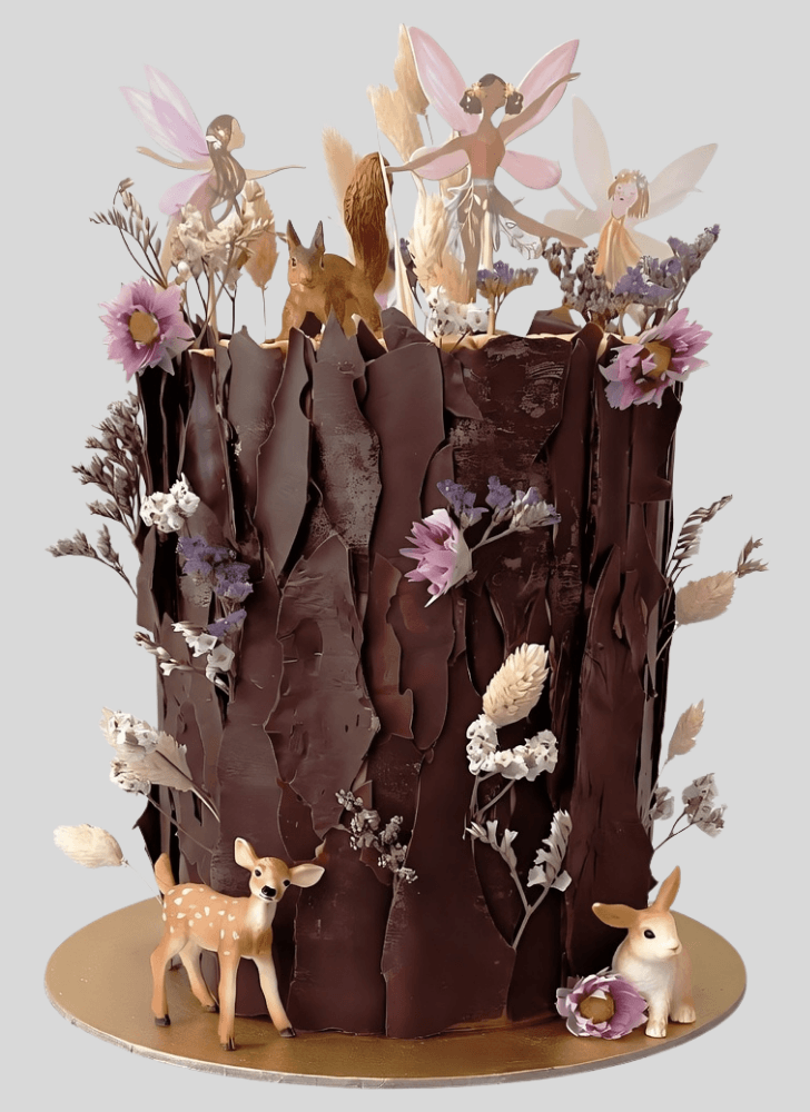 Charming Woodland Cake