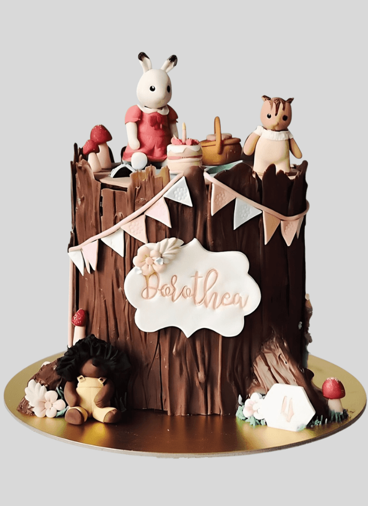 Cute Woodland Cake