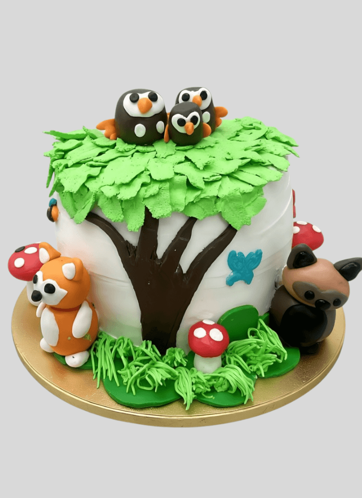 Dazzling Woodland Cake