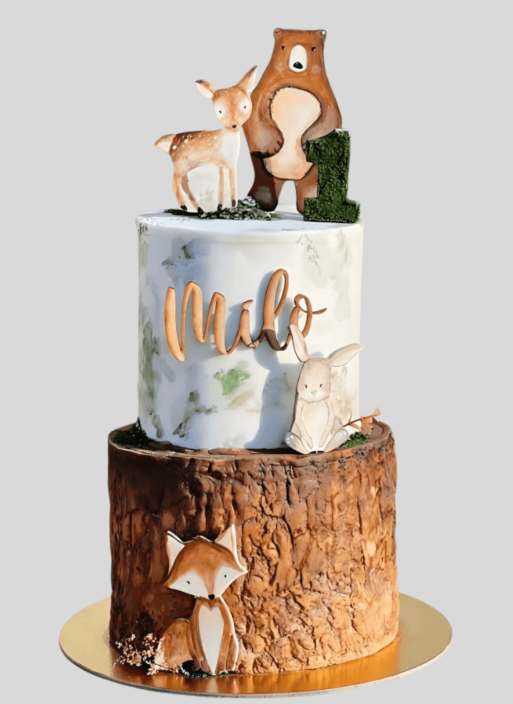 Enticing Woodland Cake