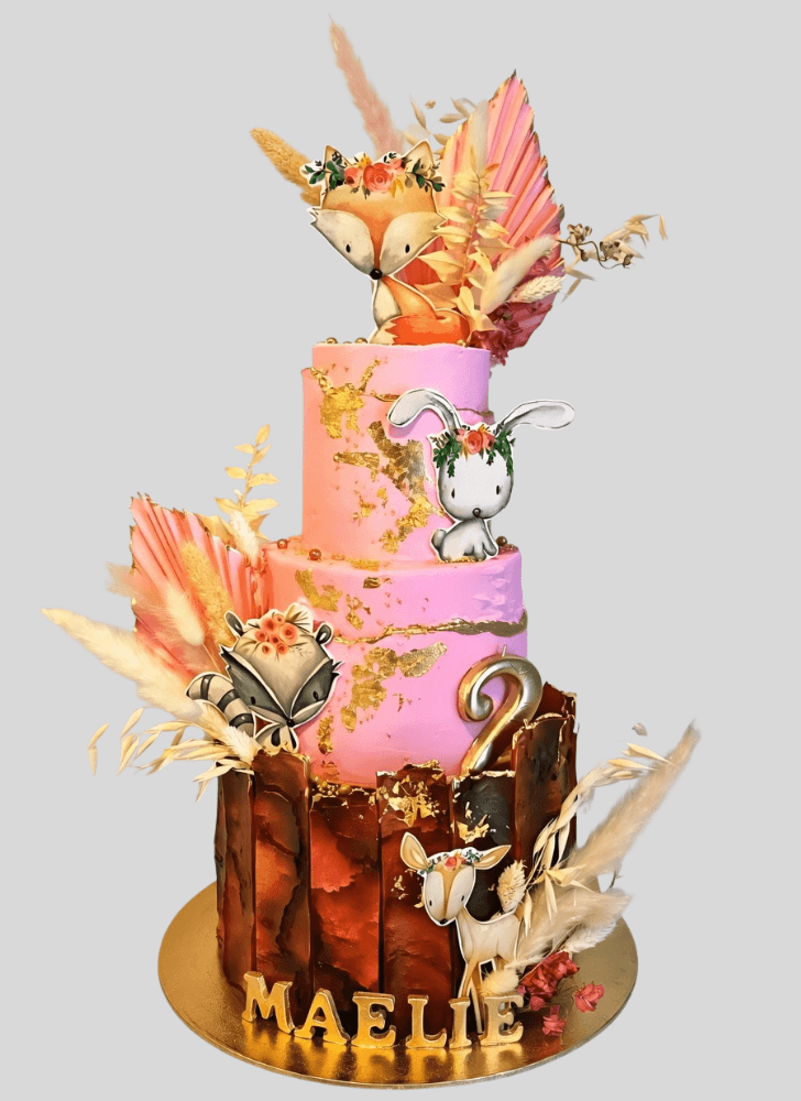 Handsome Woodland Cake