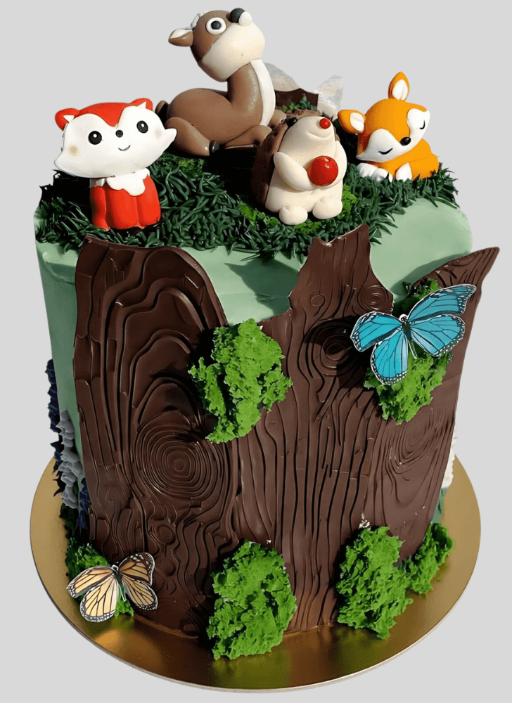Marvelous Woodland Cake