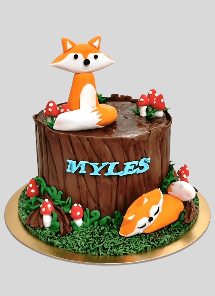 Mesmeric Woodland Cake