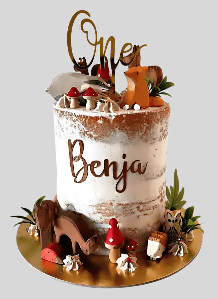 Refined Woodland Cake