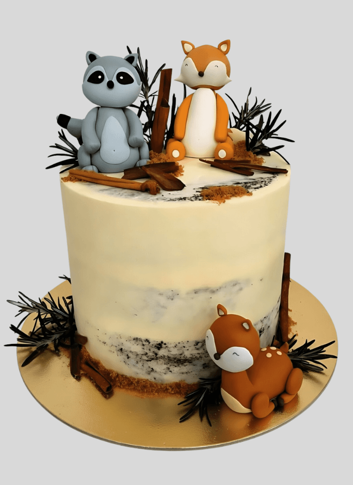 Resplendent Woodland Cake