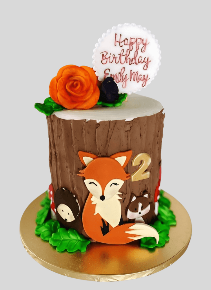 Shapely Woodland Cake