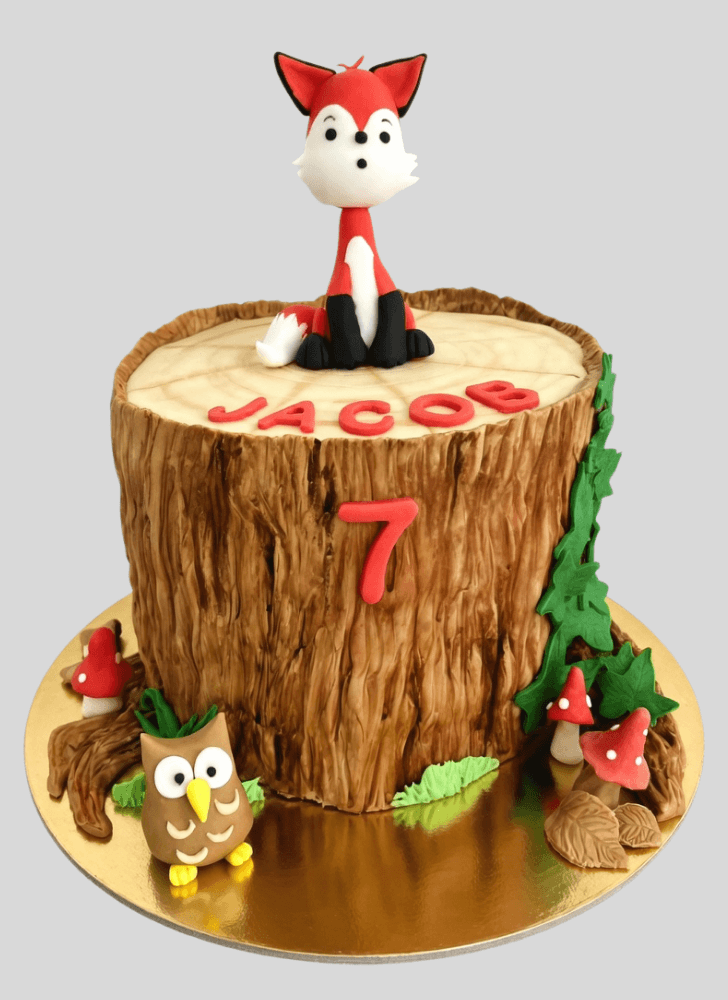 Stunning Woodland Cake