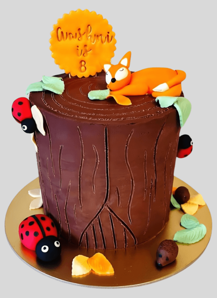 Wonderful Woodland Cake Design
