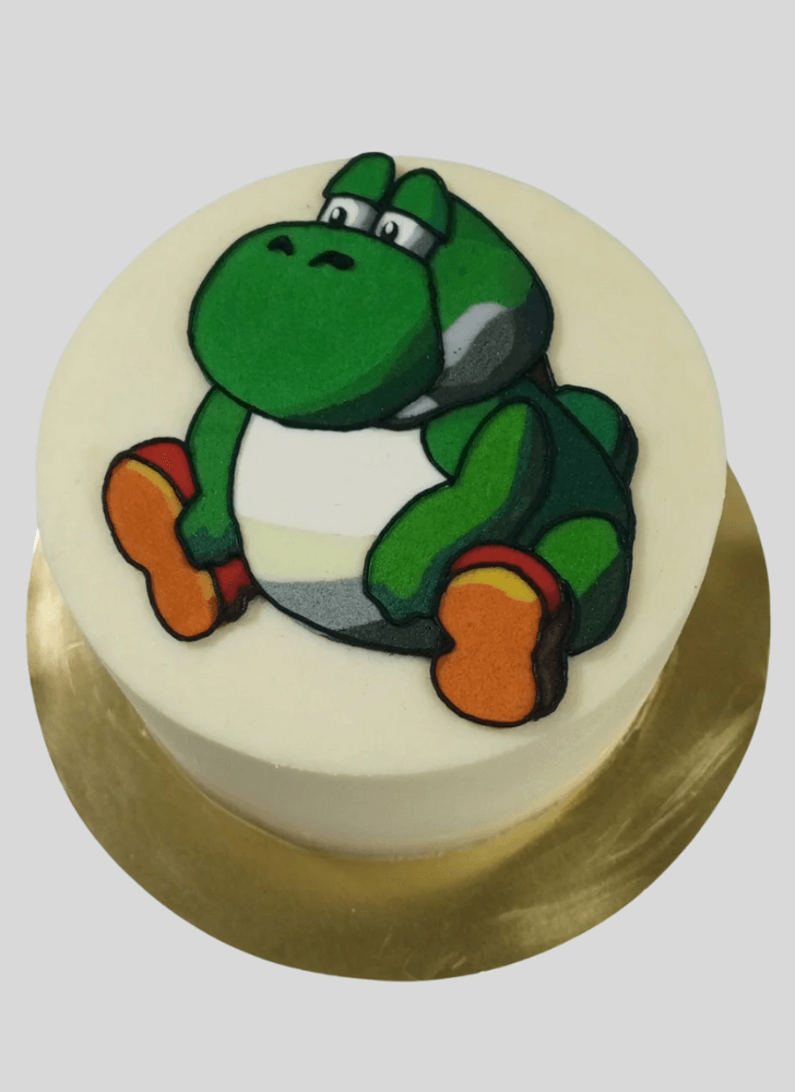 Appealing Yoshi Cake