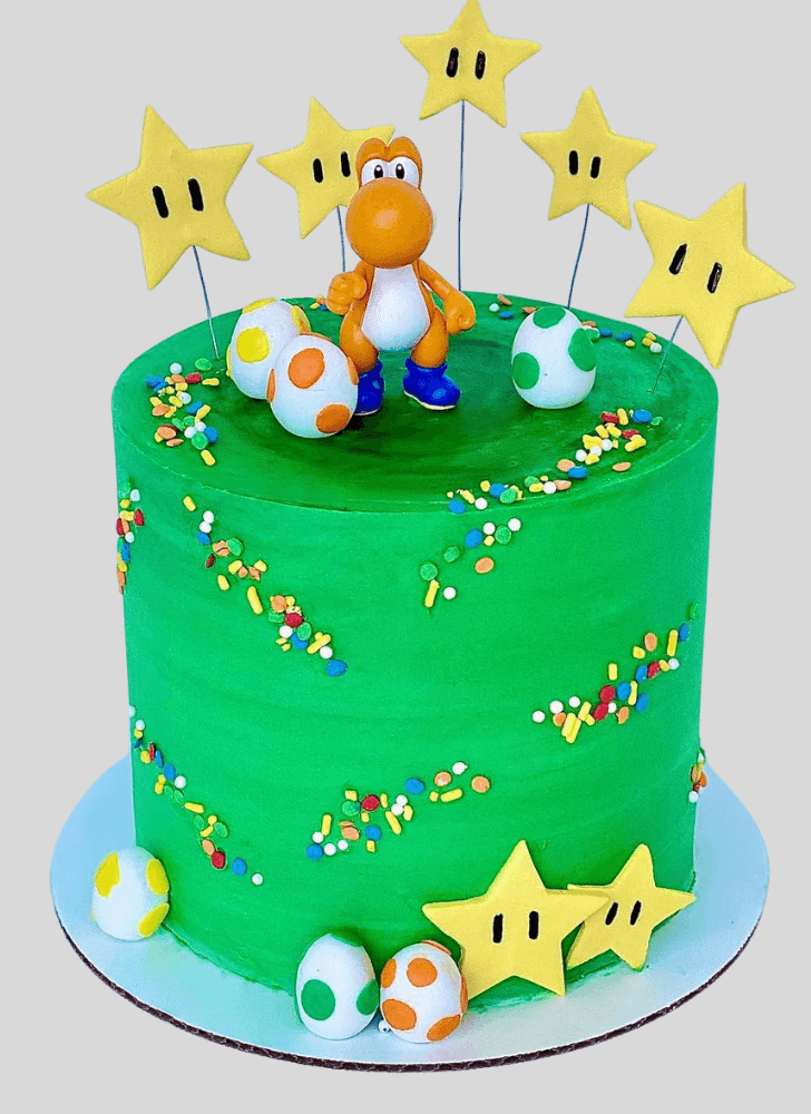 Classy Yoshi Cake