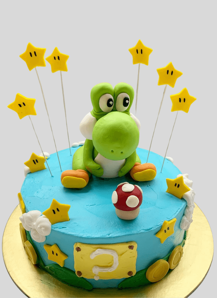 Exquisite Yoshi Cake