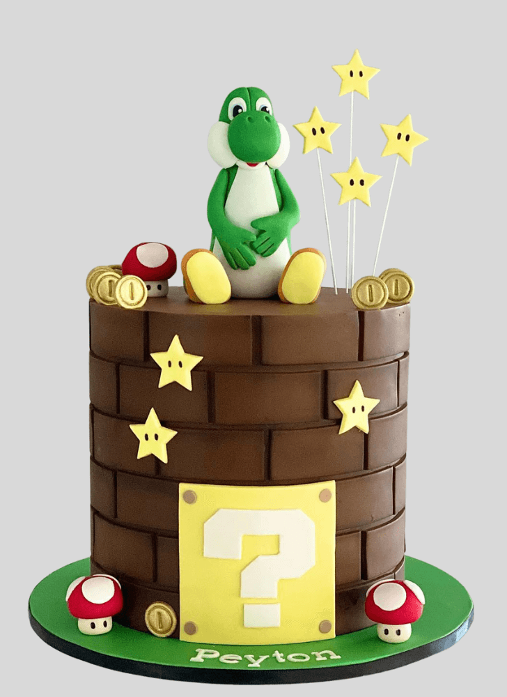 Fetching Yoshi Cake