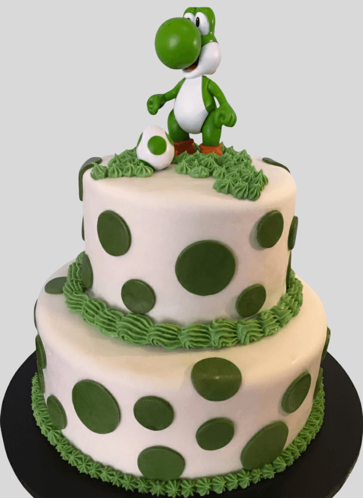 Ravishing Yoshi Cake