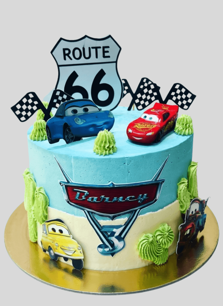 Divine Disney Car Cake