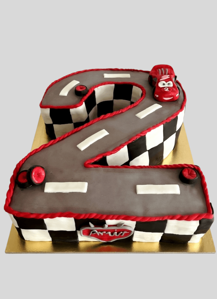 Excellent Disney Car Cake