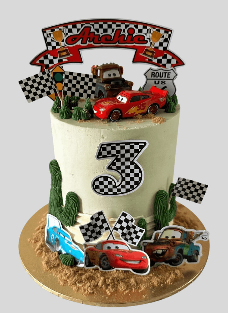 Fair Disney Car Cake